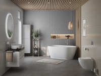 Акриловая ванна BelBagno BB413 170x80 см, отдельностоящая, белая, овальная, со сливом-переливом, с донным клапаном