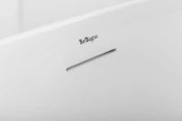 Акриловая ванна BelBagno BB413 170x80 см, отдельностоящая, белая, овальная, со сливом-переливом, с донным клапаном