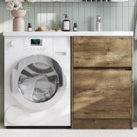 Тумба с раковиной AQUATON Лондри 60 R, дуб рустикальный