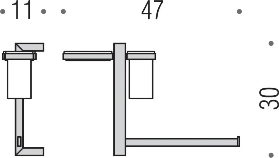 Стойка Colombo Design Units B9120.D.CR-VAN