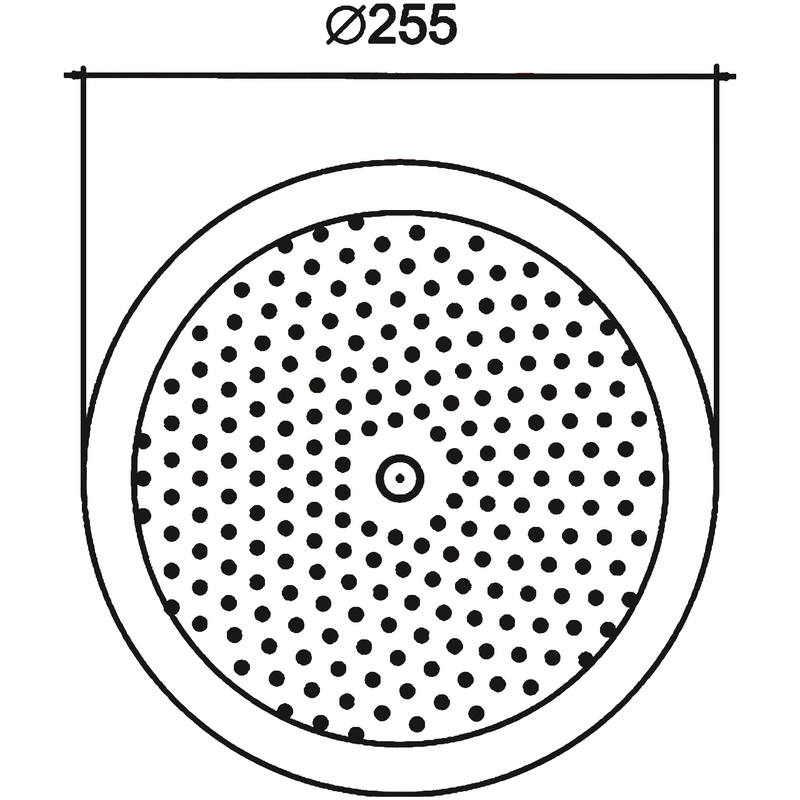 Верхний душ BELZ BD01-5 брашированное золото