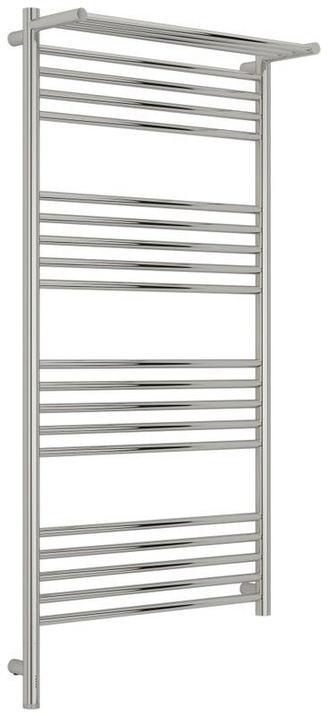 Полотенцесушитель электрический Сунержа Богема 3.1 00-6006-1260 130x65 см, подключение слева, без покрытия, лесенка, с полкой