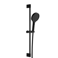 Душевая система скрытого монтажа для душа с термостатом, лейка, верхний душ, черный AQUAme AQM8403MB