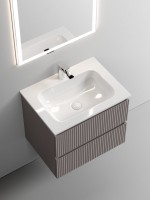 Тумба с раковиной Sancos Snob T 60 см, doha soft