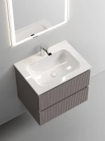 Тумба с раковиной Sancos Snob T 60 см, doha soft