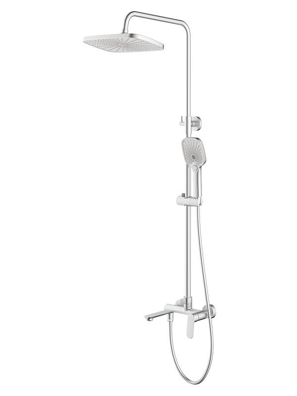 Душевая стойка AZARIO Alanti AZ-K2332-1BN сатин