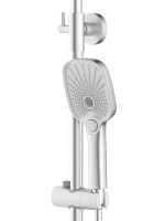 Душевая стойка AZARIO Alanti AZ-K2332-1BN сатин