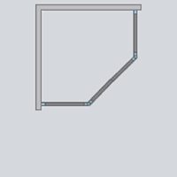Душевой уголок Radaway Nes PTD 90x90