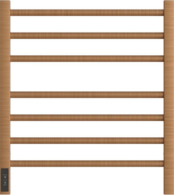 Полотенцесушитель электрический Point Веста PN70756BR 50х60, бронзовый