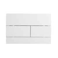 Кнопка смыва для унитаза Wonzon & Woghand WW-IB235-MW пластик, цвет матовый белый