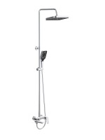 Душевая стойка BelBagno Due DUE-VSCM-CRM хром