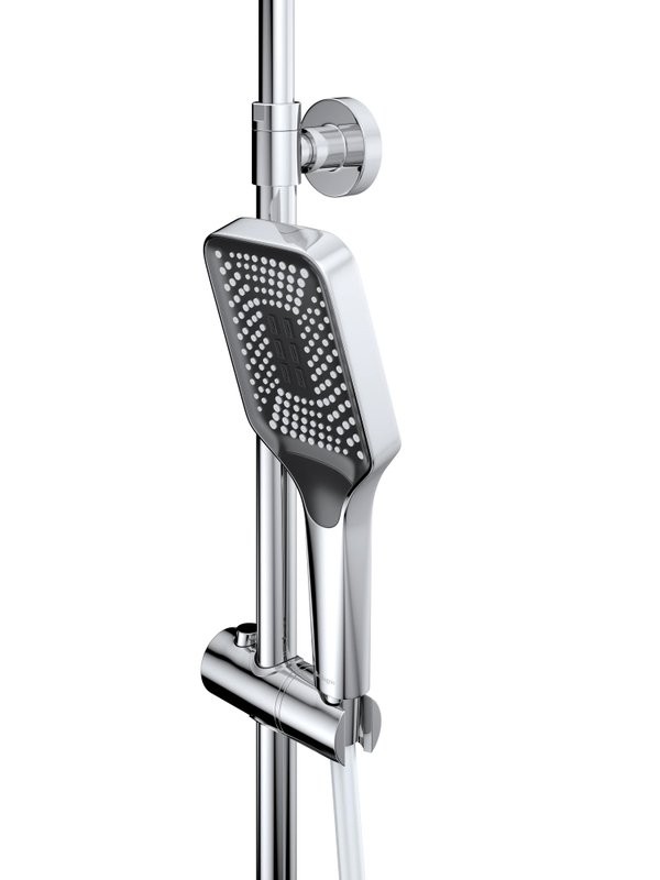 Душевая стойка BelBagno Due DUE-VSCM-CRM хром