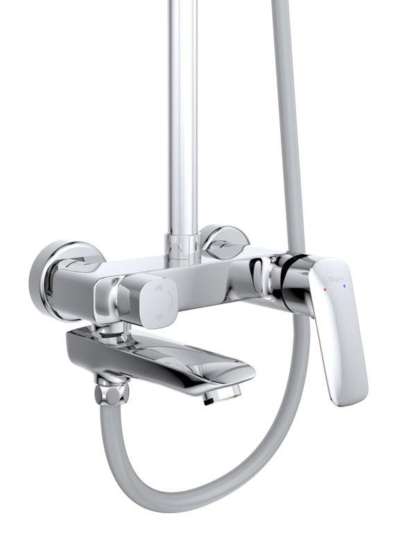 Душевая стойка BelBagno Due DUE-VSCM-CRM хром