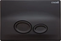 Кнопка смыва Creavit Drop GP2002.01 черный матовый