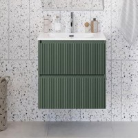 Мебель для ванной комнаты BelBagno Uno 70 подвесная, 2 ящика, матовая еловая