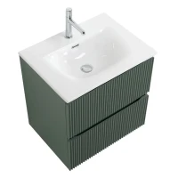 Мебель для ванной комнаты BelBagno Uno 70 подвесная, 2 ящика, матовая еловая