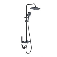 Душевая стойка Ceruttispa 11406 графит