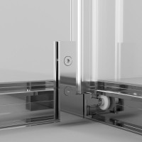 Душевой уголок Niagara Nova NG-6633-34 90x90, профиль хром, стекло прозрачное