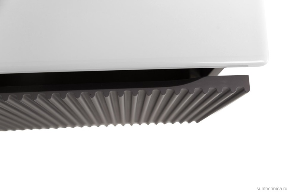 Тумба с раковиной BelBagno Uno 80 подвесная, 1 ящик, матовая темно-серая