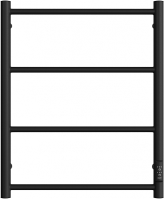 Полотенцесушитель электрический Двин J Neo 60/50 чёрный матовый