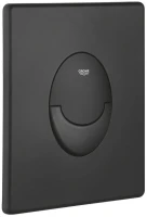 Кнопка смыва для унитаза Grohe Skate Air 38505KF0 АБС-пластик, цвет матовый черный Кнопка смыва для унитаза Grohe Skate Air 38505KF0 АБС-пластик, цвет матовый черный