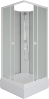 Душевая кабина Niagara Promo P80/26Q/MT/BK 80х80 см, без крыши