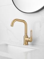 Смеситель для раковины Haiba HB10825-5 золото