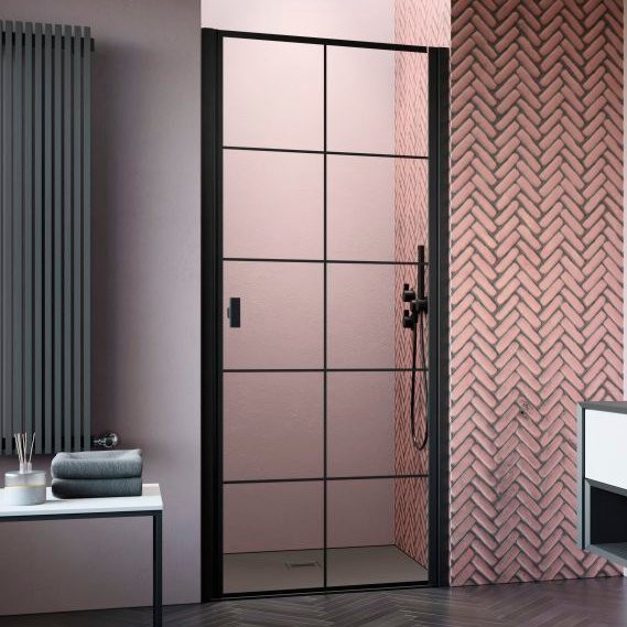 Душевая дверь в нишу Radaway Nes Black DWJ I Factory 80 R