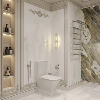 Полотенцесушитель электрический EWRIKA Пенелопа КВ7 100х50, с полкой, хром