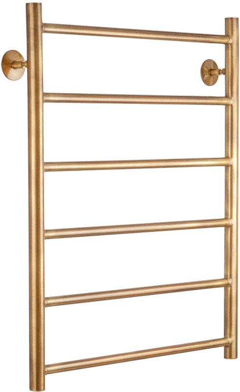 Полотенцесушитель водяной Secado Триада 1 85x55 см, бронза, лесенка, латунь