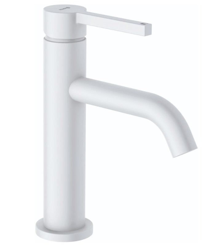 Смеситель для раковины Kludi Nova Fonte Pura 200265315 белый матовый