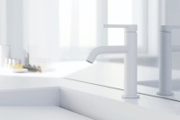 Смеситель для раковины Kludi Nova Fonte Pura 200265315 белый матовый Смеситель для раковины Kludi Nova Fonte Pura 200265315 белый матовый