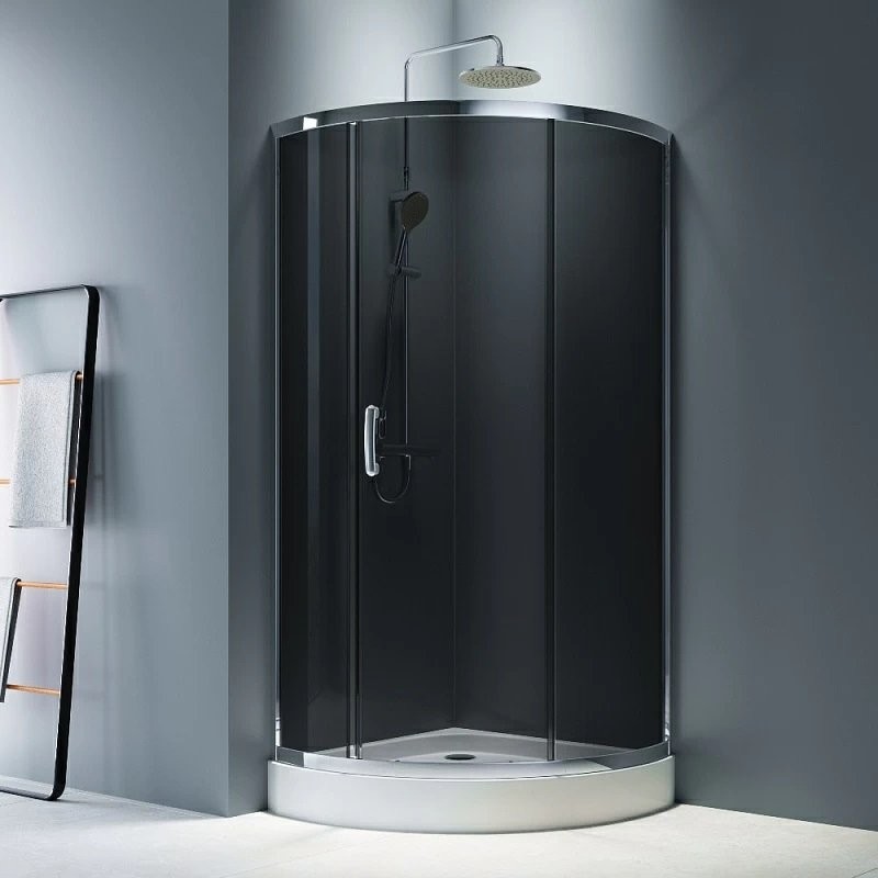 Душевой уголок AM.PM Like W83UG-315-090CG 90x90 профиль хром, стекло тонированное