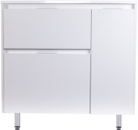 Тумба под раковину Style Line Барселона 90 Люкс Plus L, с бельевой корзиной