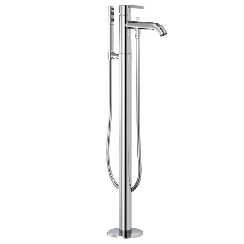 Напольный смеситель для ванны с душем Kludi Nova Fonte 385900515 хром
