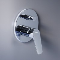 Встраиваемый смеситель для душа и ванны Damixa Jupiter 777100000 С ВНУТРЕННЕЙ ЧАСТЬЮ, хром