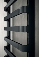 Полотенцесушитель электрический Irsap Step-E 125,5х50, черный хром