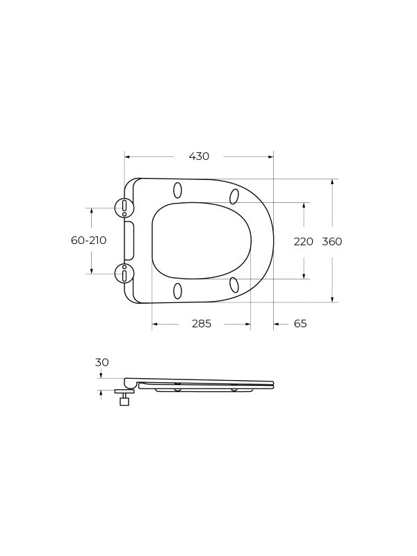 Унитаз подвесной BelBagno Compatto BB003CH-TOR/SC безободковый, с микролифтом, глянцевый белый