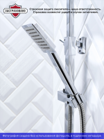 Душевая стойка РМС SL144 SL144-009DK хром Душевая стойка РМС SL144 SL144-009DK хром