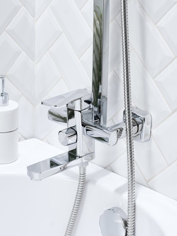 Душевая стойка РМС SL144 SL144-009DK хром