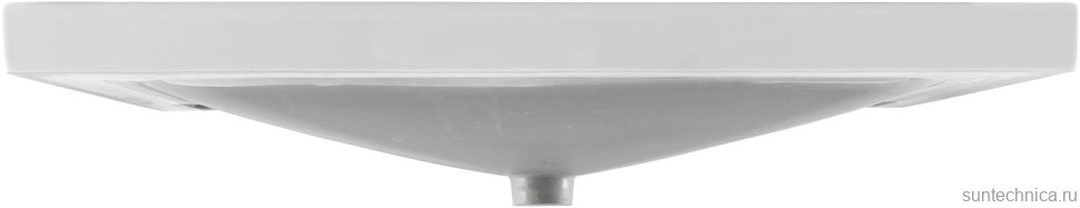 Тумба с раковиной Aquanet Альтера 100 подвесная, белая матовая