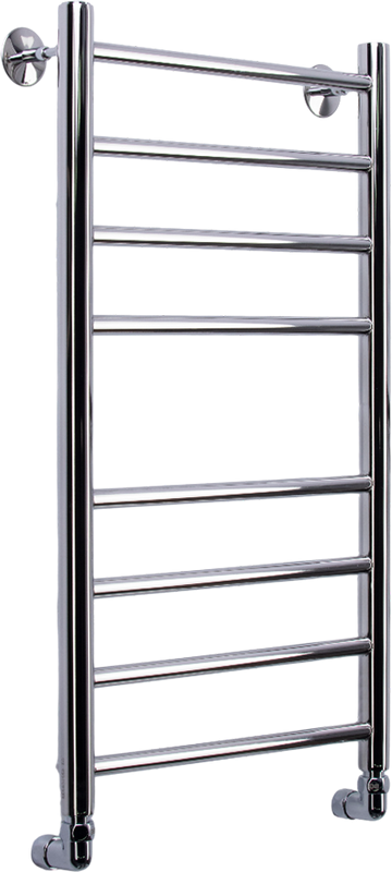 Полотенцесушитель водяной Comfysan Luce W-8 80х40 80x45 см, хром, лесенка