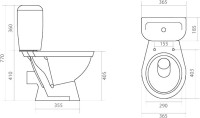 Унитаз-компакт напольный Santek Паллада 1WH302371