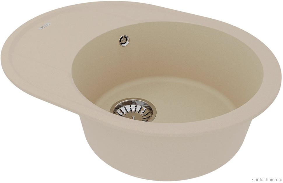 Мойка кухонная Lemark Lacha 620 9910050 бежевая