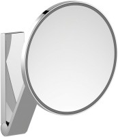 Косметическое зеркало Keuco iLook Move 17612 019003 с подсветкой, телескопическое, поворотное, сталь