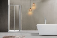 Душевой уголок Vincea Garda VSR-1G9090CL 90x90 см, профиль хром, стекло прозрачное