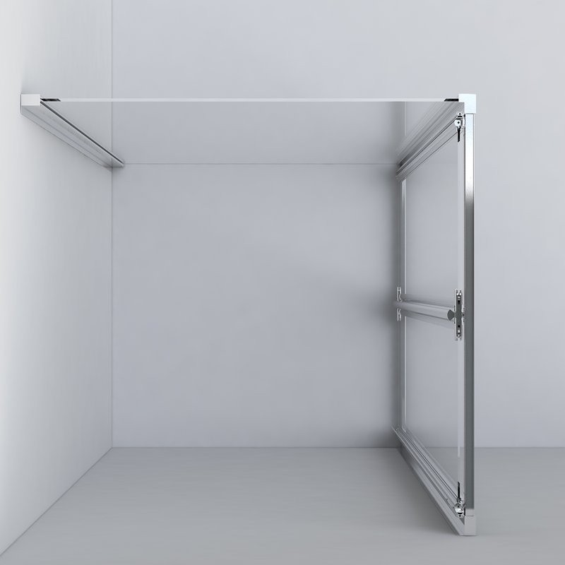 Душевой уголок Vincea Garda VSR-1G9090CL 90x90 см, профиль хром, стекло прозрачное