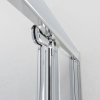 Душевой уголок Vincea Garda VSR-1G9090CL 90x90 см, профиль хром, стекло прозрачное