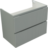 Тумба с раковиной Aquanet Джейн (Flat) 80 подвесная, мисти грин