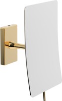 Косметическое зеркало Boheme 506-G без подсветки, поворотное, gold